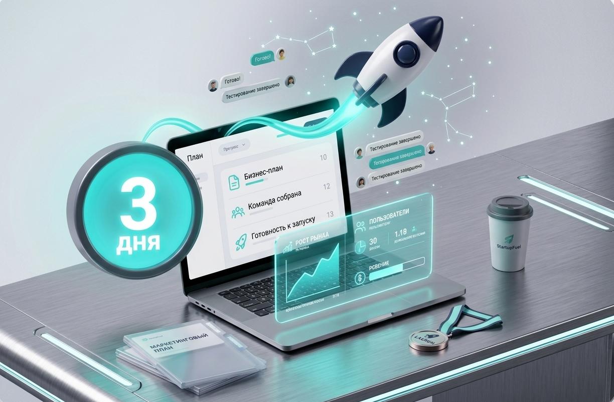 Запустим ваш бизнес через 3 дня
